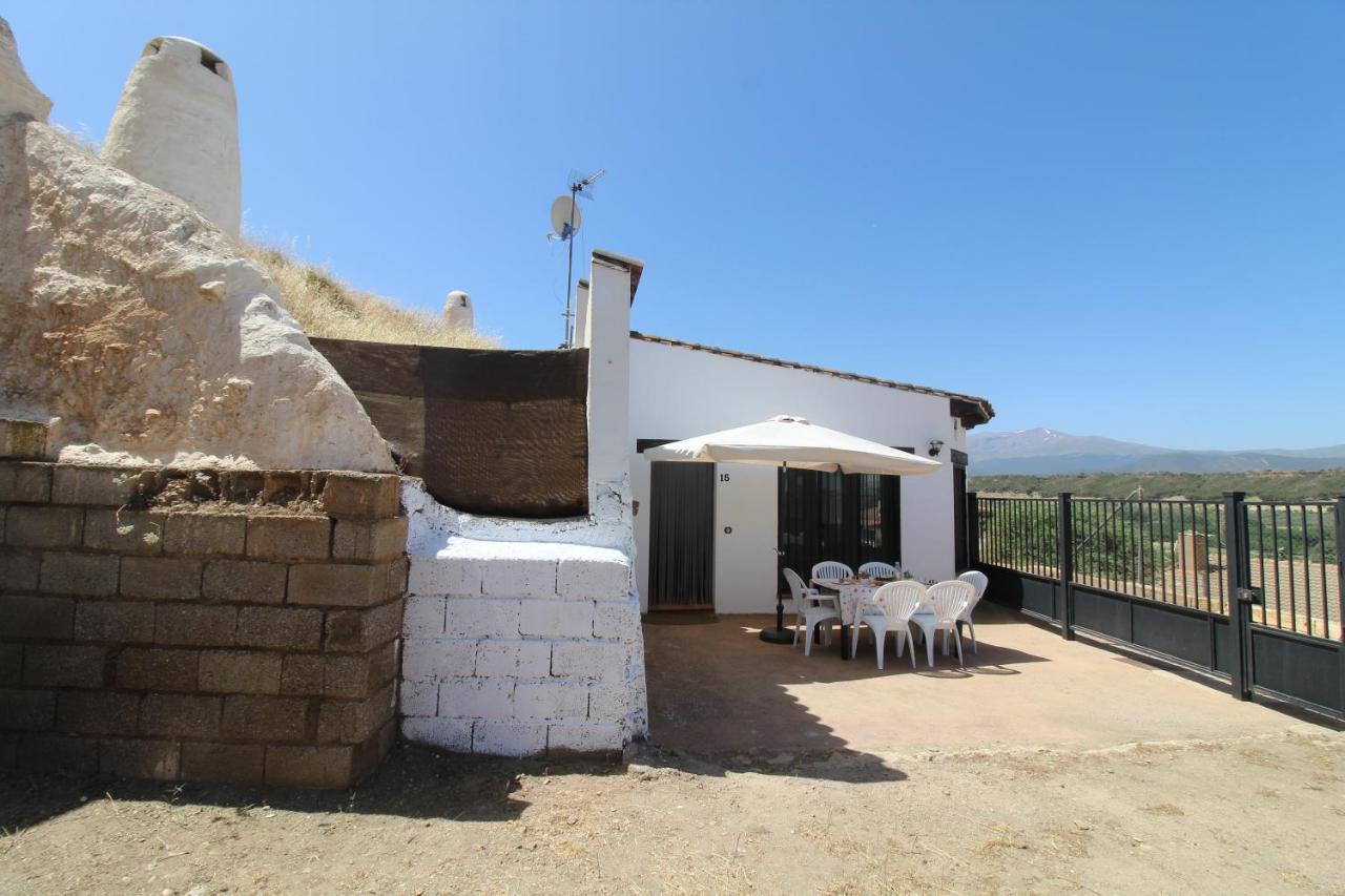 Casa Cueva Bella Vista Villa Alcudia de Guadix Exteriör bild